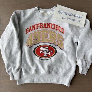 Vintage San Francisco 49ers Football Sweatshirt Retro 90s NFL 49ers Shirt Tee